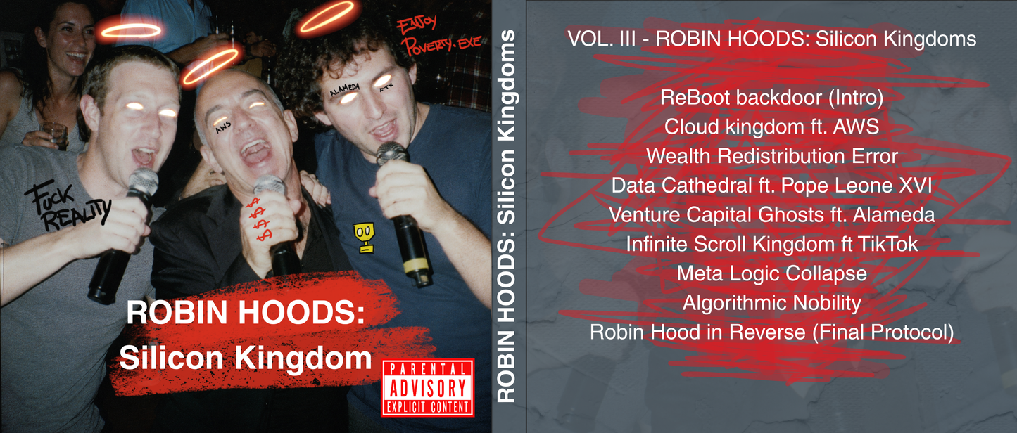 VOL. III - ROBIN HOODS: Silicon Kingdoms - HITLIST UTOPIA